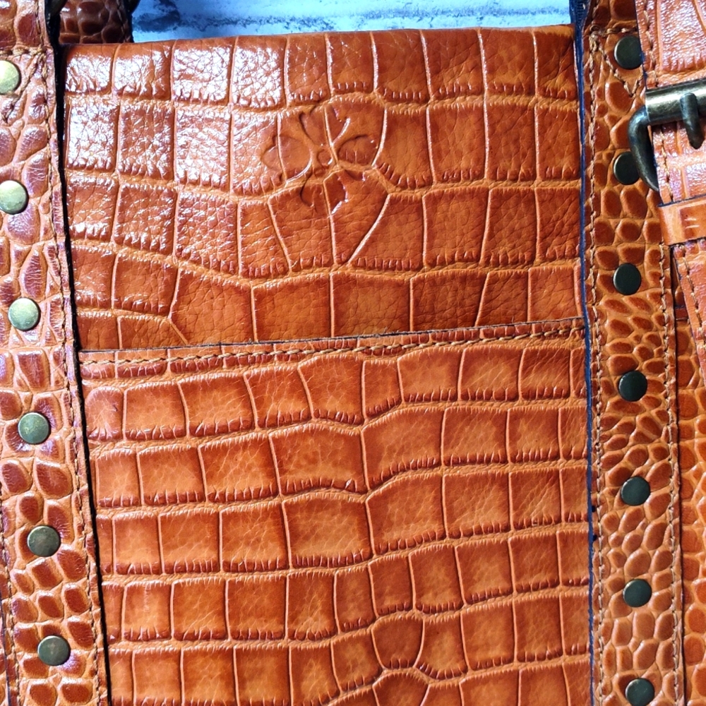 Patricia Nash Embossed Leather Tote - Picture 8 of 13